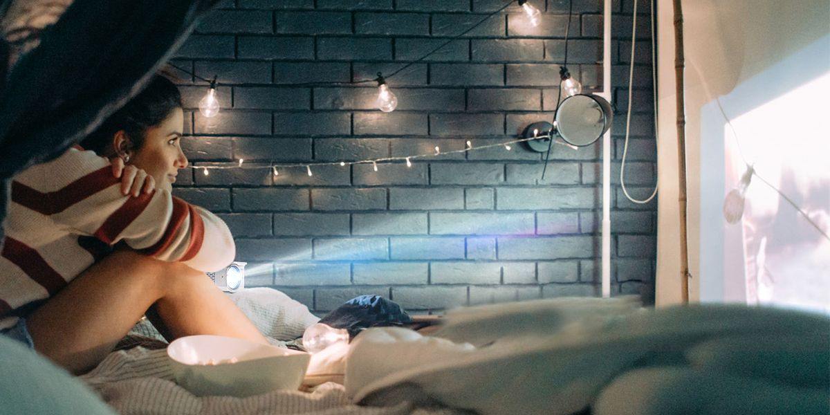 Why can't we project directly on the white wall?