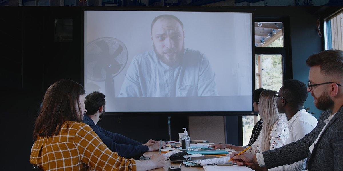 All you need is a projector screen