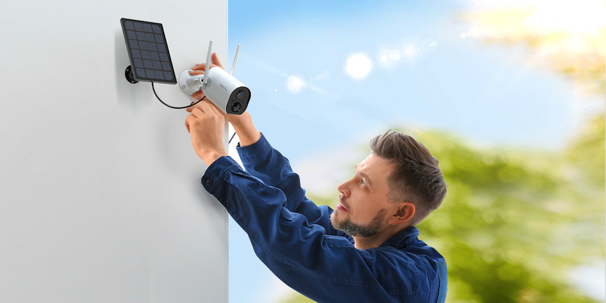 Cámaras de seguridad con energía solar