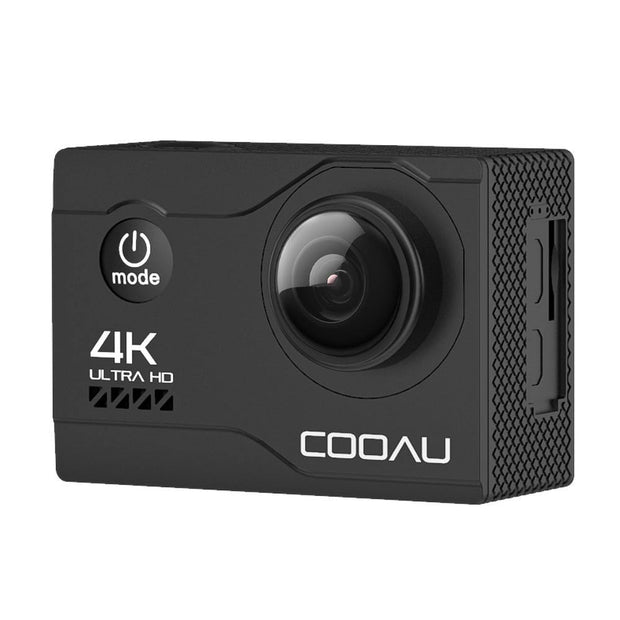 Caméra Cooau 4K, la caméra d'action avec micro externe - Caméras